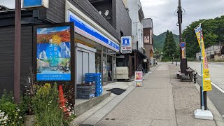 ローソン 山形蔵王温泉店 牛タンネギ味噌おにぎり・おにぎり まぐろのたたきと卵黄 購入・特製ブレンド十六茶 購入) #山形県 #蔵王温泉 #コンビニ