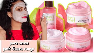 What Is My CTM Routine ? Pure Sense Pink Guava Range Product Review. Newly launched 🥰  #skincare