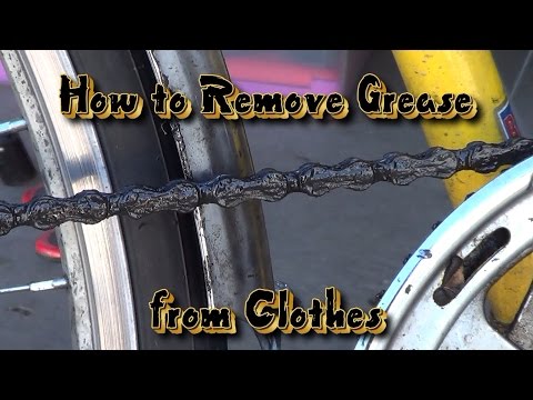 How to Remove Bike Grease Stains from Pants or Clothes How to Remove Bike Grease Stains from Pants or Clothes