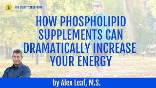 ☀️ How Phospholipid Supplements Can Dramatically Increase Your Energy