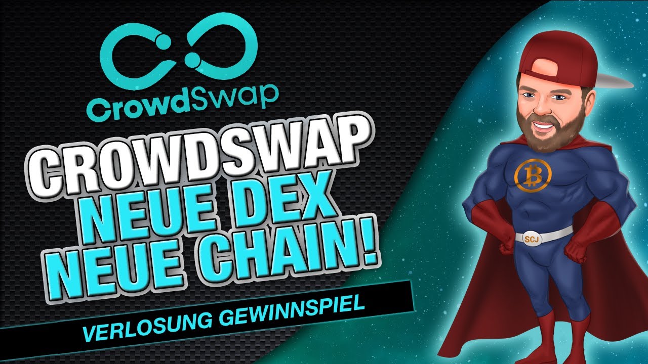 Crowdswap Neue Chain Neue Dex Gewinnerverlosung Youtube