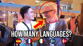 Filipino Shocks Foreigners in their Native Language! Crazy Reactions! 🇪🇸 🇫🇷 🇮🇹 🇸🇪 🇩🇰