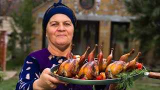 Charcoal Grilled Marinated Quails