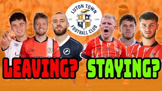 Luton Town Retained List - Who's Staying and Who's Going?
