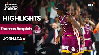 HUGE last quarter of THOMAS BROPLEH | Liga Endesa 2024-25