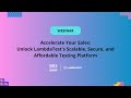 [Webinar] Accelerate Your Sales: Unlock LambdaTest's Testing Platform