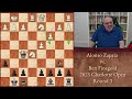 five minutes with ben alonso zapata vs ben finegold 2025 charlotte open round 3