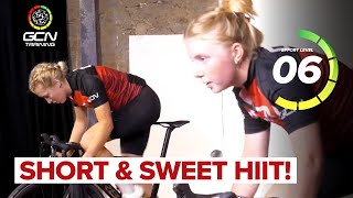 Quick But Brutal HIIT | 15 Minute Indoor Cycling Workout
