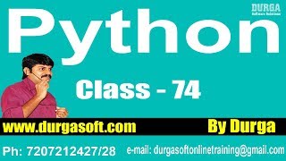 Python Multithreading Part - 1 || On12-05-2018