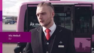 Test av självkörande buss i Helsingborg