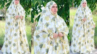 Namaz dress cutting and stitching ll Irani Abaya ll khimar ll Irani Chadar ll Dilli Dreams