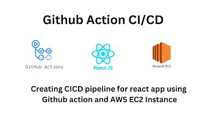 Github Action cicd pipeline for React app | AWS EC2 | Nginx | #reactjs #githubactions #aws