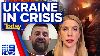 "Putin will not stop in Ukraine" says MP turned frontline fighter | 9 News Australia