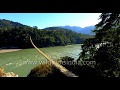 Aerial view of Brahmaputra river : truly Incredibly beautiful India