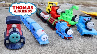 Serunya Bermain Koleksi mainan Kereta Api Thomas \u0026 Friends, Unboxing Mainan Seru Kereta Api