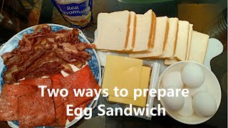 Two ways to prepare sandwich / GVL tv Official