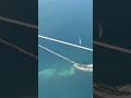 Old and new section of the Seven Mile Bridge connecting Marathon to the Lower Keys