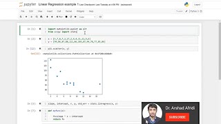 Linear Regression End to End Project Using SciPy Library | Understand Linear Regression in Python