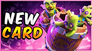 PLAYING GOBLIN BARREL EVOLUTION for 1ST TIME!  — Clash Royale