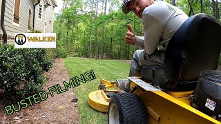 Couldn't be without this mower! [Lawn care vlog] walker r21