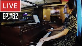 Live Lounge Piano with Ambient Sound – Jazz \u0026 Pop Piano for Chill Out Music, Study, Work Background