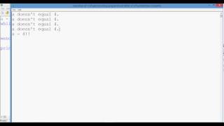 Just Basic Tutorial 5 - While Loops