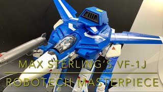 ROBOTECH Masterpiece VF-1J Max Sterling’s Veritech Fighter Action Figure Unboxing Review #robotech