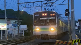 【元東急8090系】秩父鉄道7800系7802F編成 各停 熊谷行き 入線シーン@長瀞駅