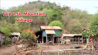 Slow Life In Cambodia Countryside|| Trip In 150 Mountain Village [ khmer rural post ]