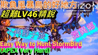 Horizon Forbidden West - Easy Way to Hunt Stormbird (APEX Very Hard)