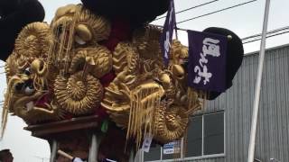 2016年　新居浜太鼓祭り　垣生本郷vs宇高