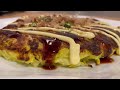 超簡単！【キャベツ焼き】混ぜて焼くだけ！小麦粉不要！洗いもの無し！ヘルシーなのに食べ応え満点！！