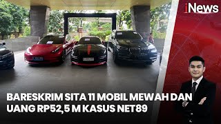 Penyidik Sita 11 Mobil Mewah Senilai Rp15 Miliar dari Robot Trading Net89 | iNews Pagi | 23/01