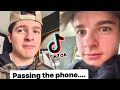 I’m passing the phone to... TIK TOK challenge!