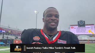 Steelers Prospect Isaiah Foskey on Mike Tomlin's Trash Talk