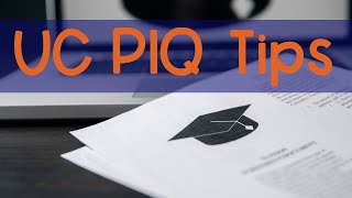 5 Quick Tips for UC PIQs | Coach Hall Writes