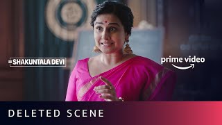 Deleted Scene - The Interview | Shakuntala Devi | Vidya Balan | Amazon Prime Video