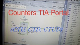 Counters TIA Portal | Counter Up, Counter Down, Counter Up Down | Siemens PLC Programming