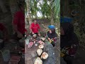 Grilled Coconut By Sea Side - Kelapa Muda Panggang Tepi Pantai