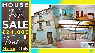 Perfect Condition Town House with Stunning Panoramic Roof Terrace For Sale in Italy, Molise, Lucito