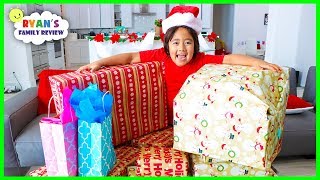 We Adopt a Family for Christmas with Ryan's Family Review!