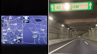 【千葉外環】C3東京外環道→京葉JCT→E14京葉道路 車載動画＋カーナビ迷走 2019年4月