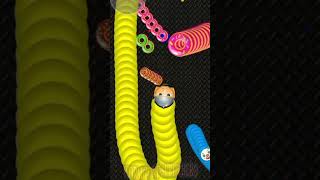 Cacing Terbesar Superhero Thor || Slither Snake io #shorts #94691