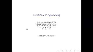 Functional programming: an (Emacs) Lisp view 1/n