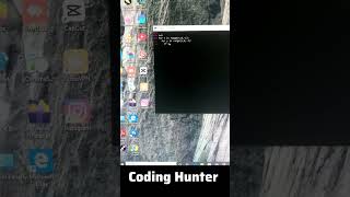 Day 26 V01 ll Coding Hunter ll Python pattern Tutorial ll Python #coding #correctcoding