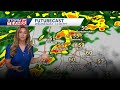 Video: Downpours, high winds, isolated thunderstorms Wednesday