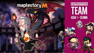 Maplestory M - Arkarium Team (7min30secs)  [Asia 1 Scania] - 楓之谷M