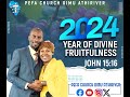 THE YEAR OF DIVINE FRUITFULNESS: JOHN 15:16.  31TH JULY 2024 MORNING GLORY SERVICE LIVE.