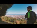 barcelona biking at serra de collserola natural park