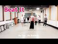 Beat It - Line Dance (High Beginner)